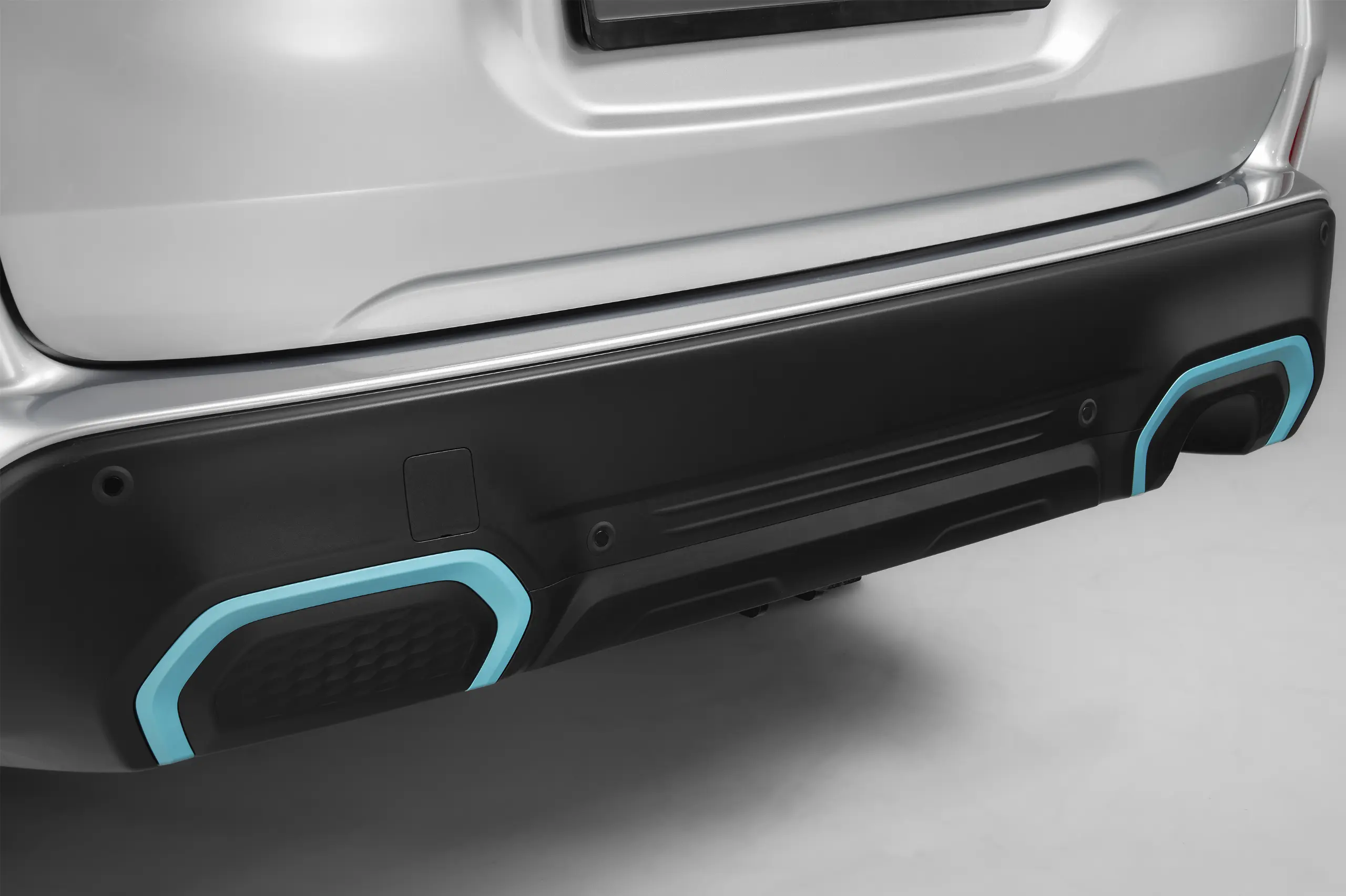Rear Bumper Garnish - Turquoise - image