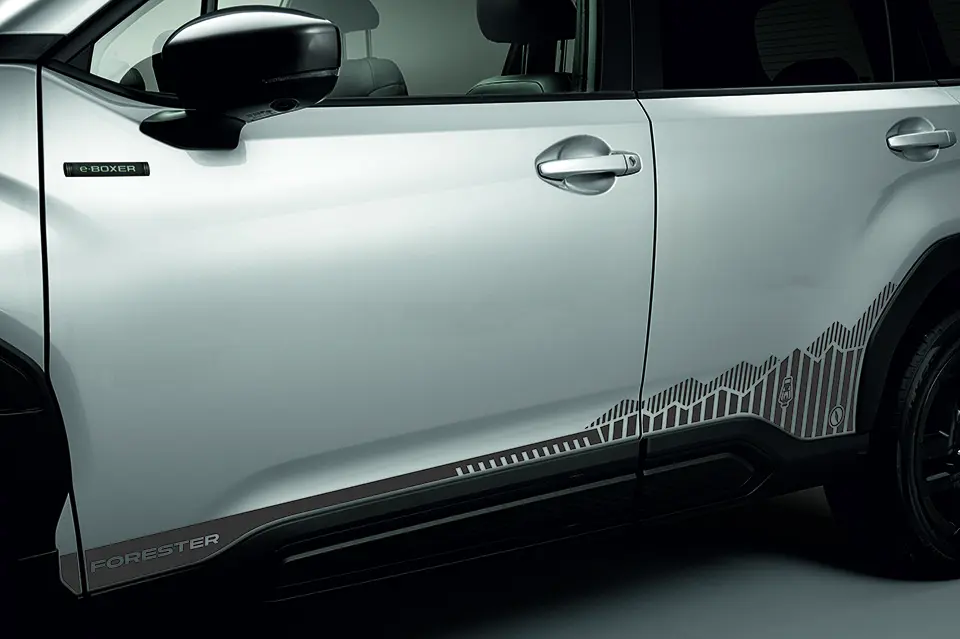 Side Decoration Foil - Silver - image