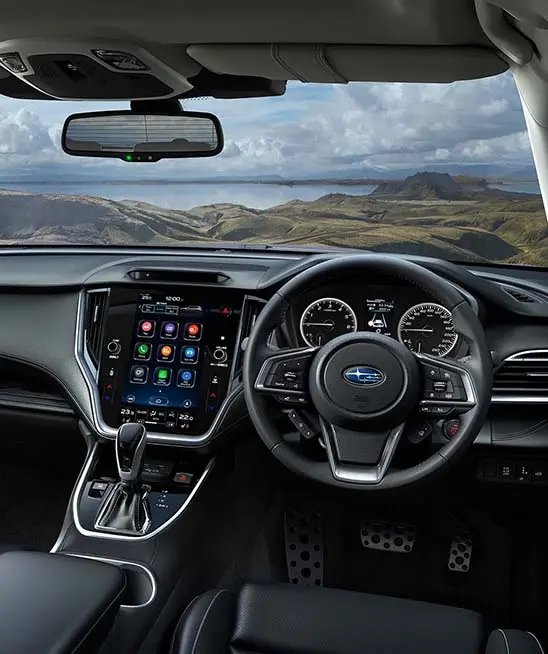Subaru Outback all black interior