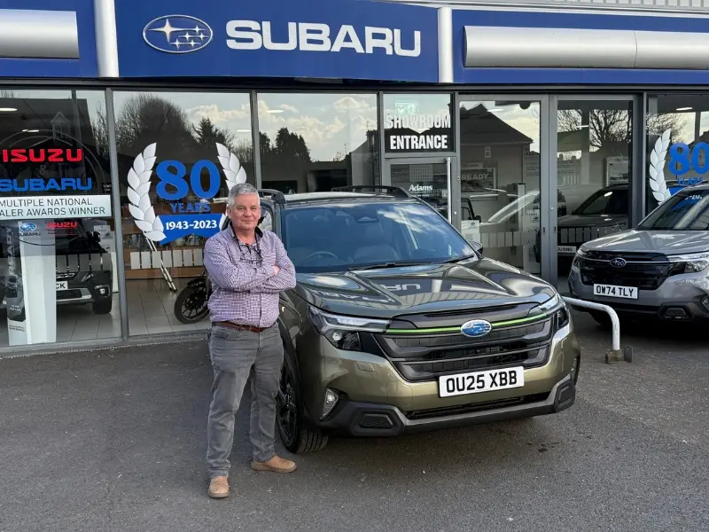 Loyal customer takes home 26th Subaru