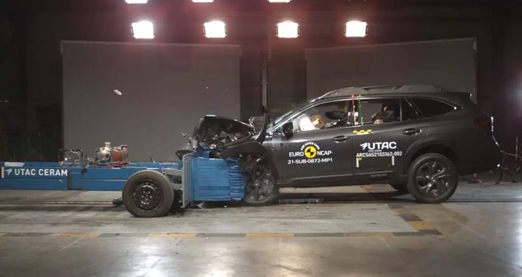 ALL-NEW SUBARU OUTBACK POSTS BEST SCORES IN 2021 EURONCAP* SAFETY TEST