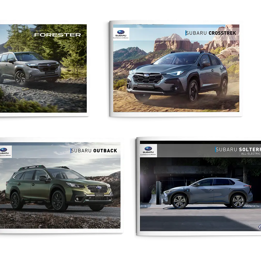 Subaru Brochure Downloads