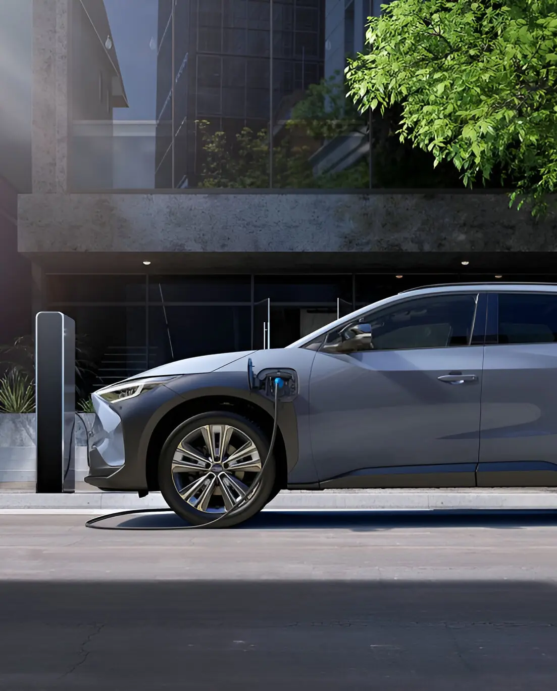 100% All-electric car range